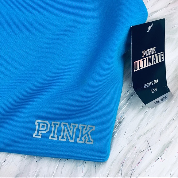 2/$28 PINK Victoria’s Secret Sport Bra/Crop Top - Picture 8 of 9